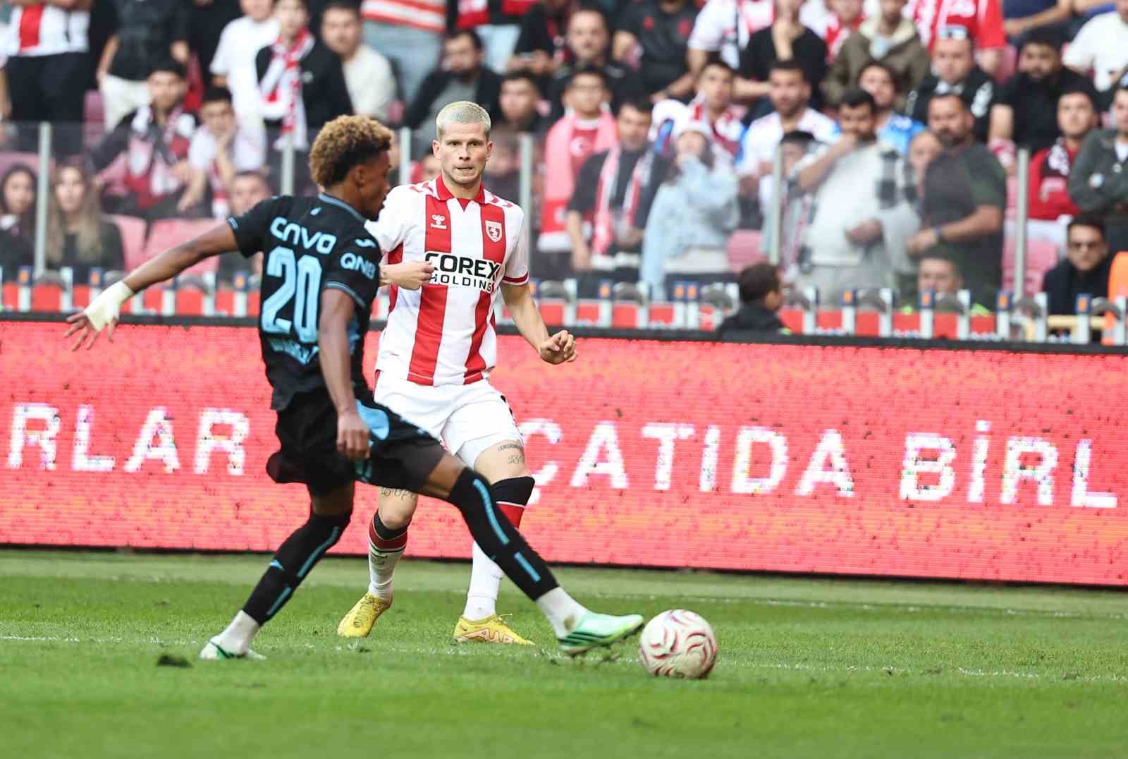 Trendyol Süper Lig: Samsunspor: 0 - Trabzonspor: 3 (Maç sonucu)