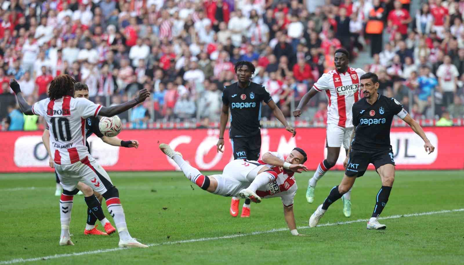 Trendyol Süper Lig: Samsunspor: 0 - Trabzonspor: 3 (Maç sonucu)