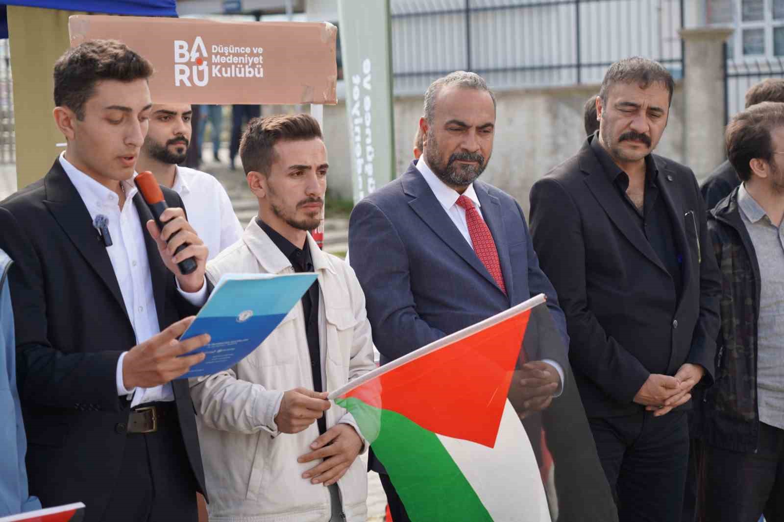 BARÜ’de Gazze’ye yönelik farkındalık etkinlikleri düzenlendi
