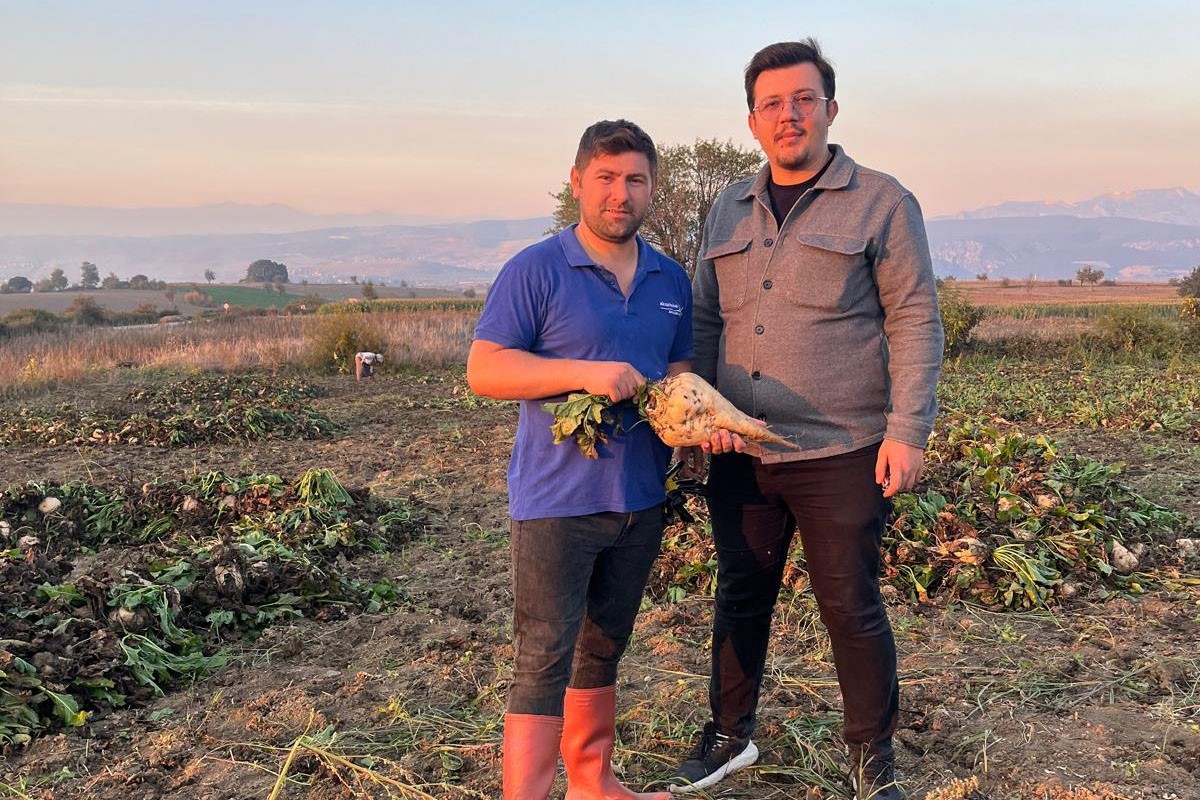 Vezirköprü’de pancar hasat dönemi başladı