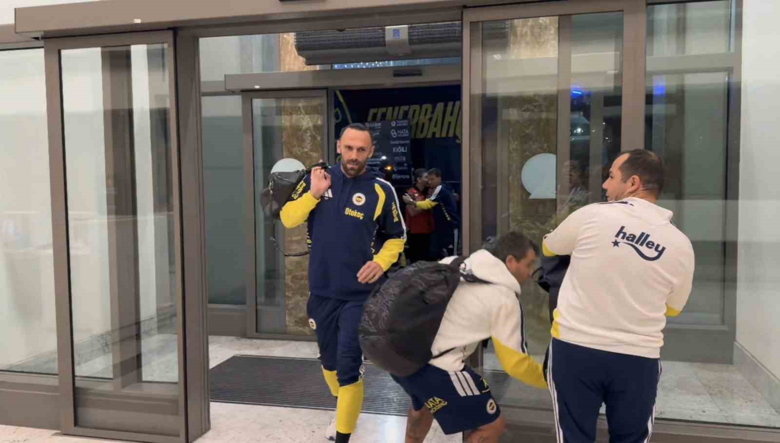 Fenerbahçe kafilesi Rize’den ayrıldı