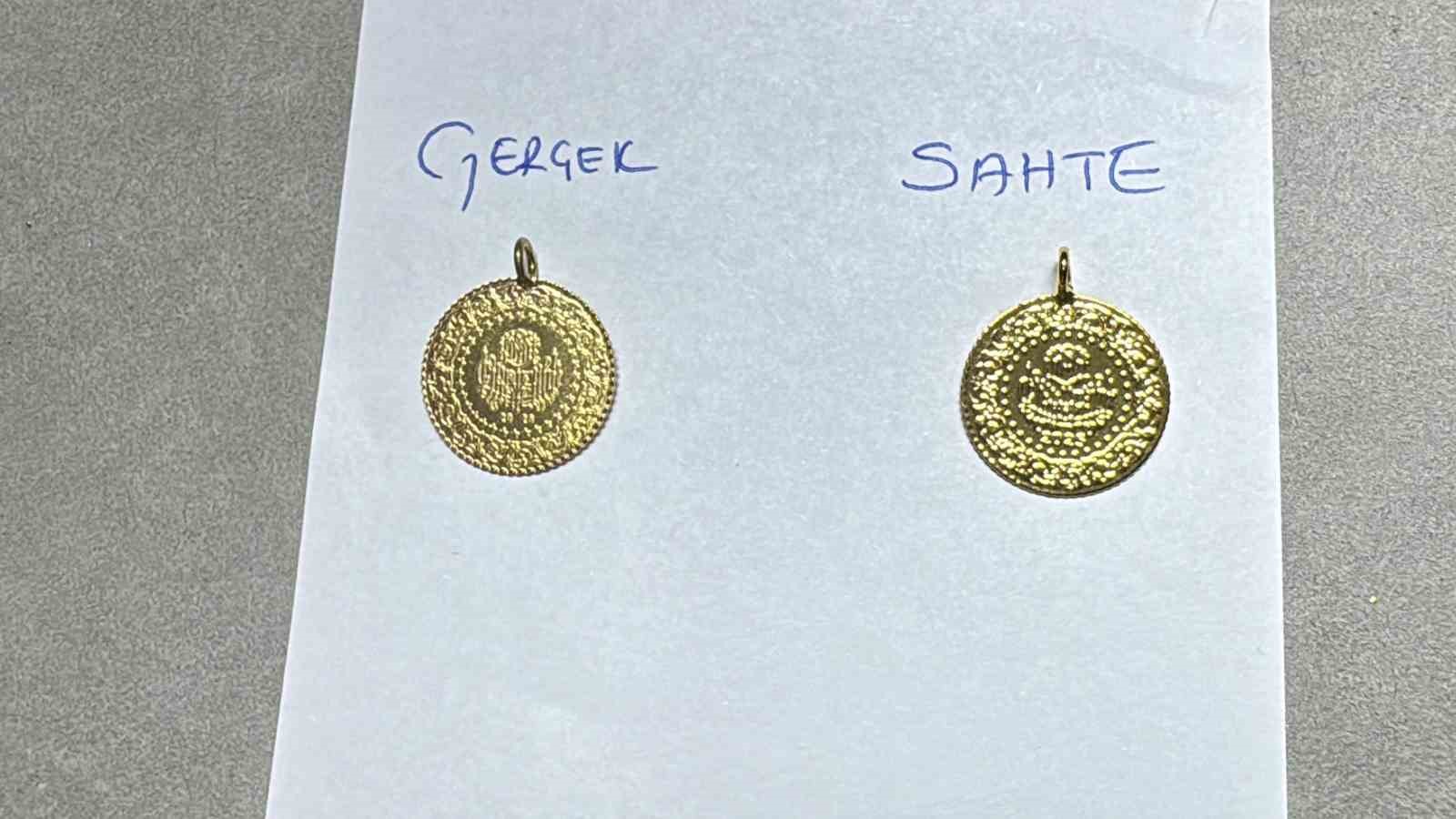 Sahte altınla kuyumcuyu oyaladı, bilekliği çalıp kaçtı