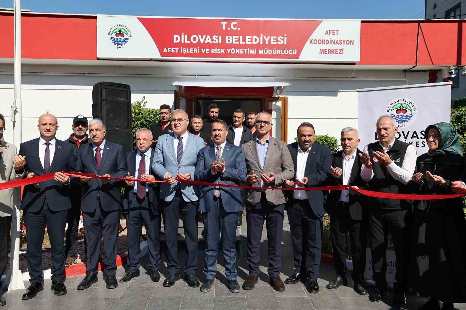 Dilovası’nda Afet Koordinasyon Merkezi hizmete açıldı