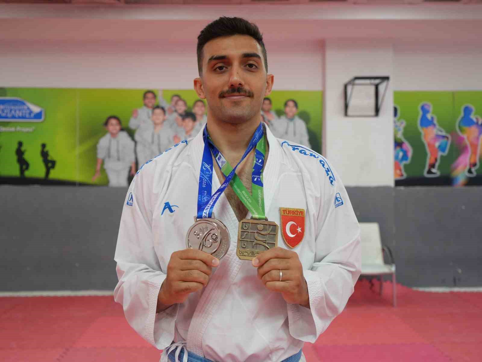 Eşiyle yaptığı antrenmanlarla dünya şampiyonluğuna uzandı
