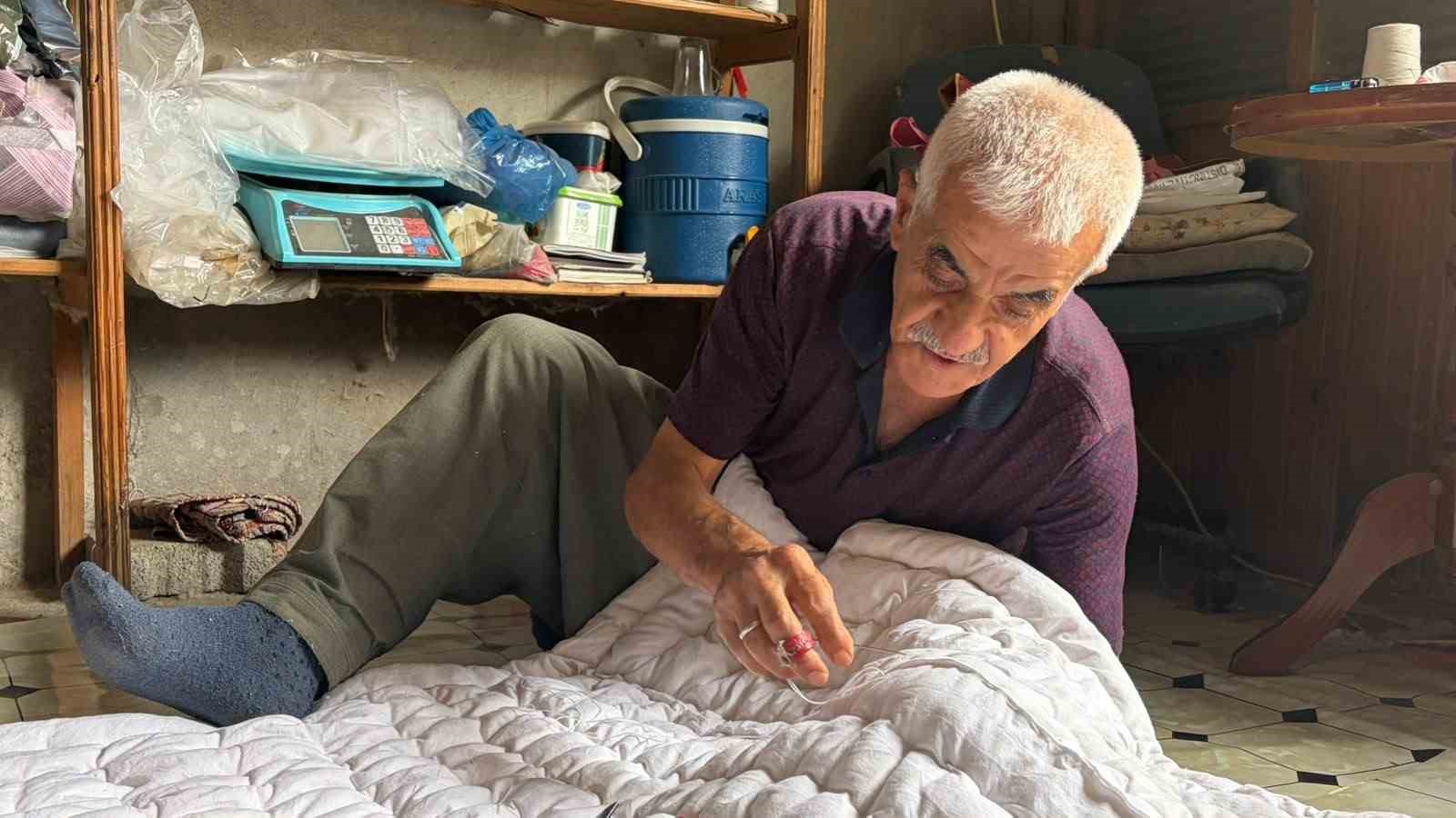 Osmaniye’de 54 yıldır yorganlara ilmek ilmek emek işliyor