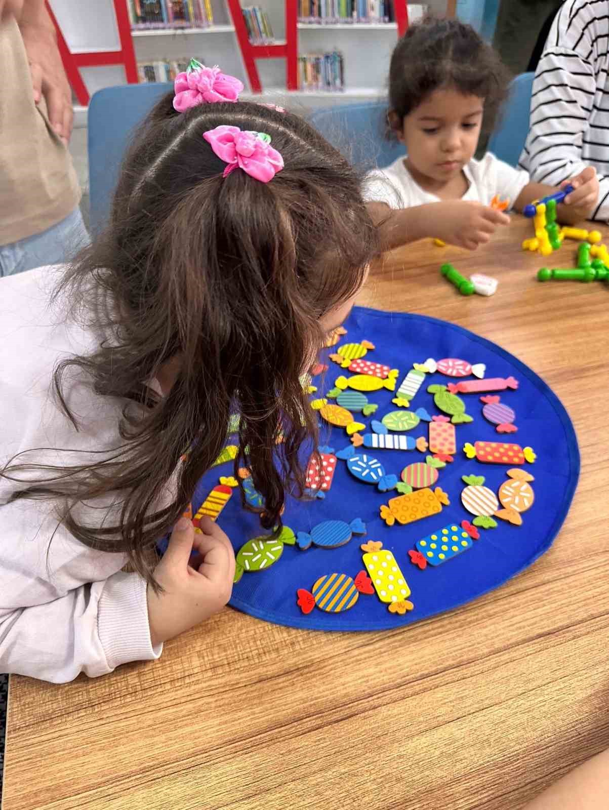 Aydın’da çocuklar zeka oyunlarıyla öğrendi