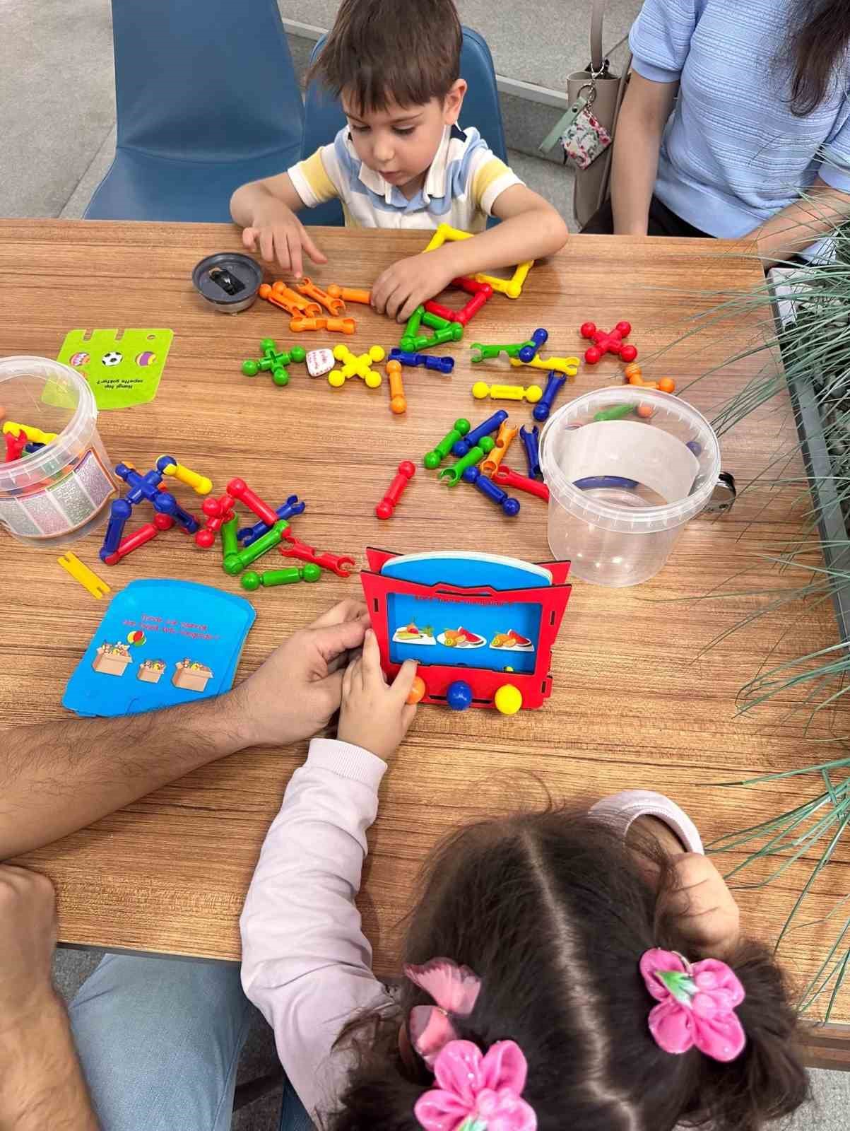 Aydın’da çocuklar zeka oyunlarıyla öğrendi