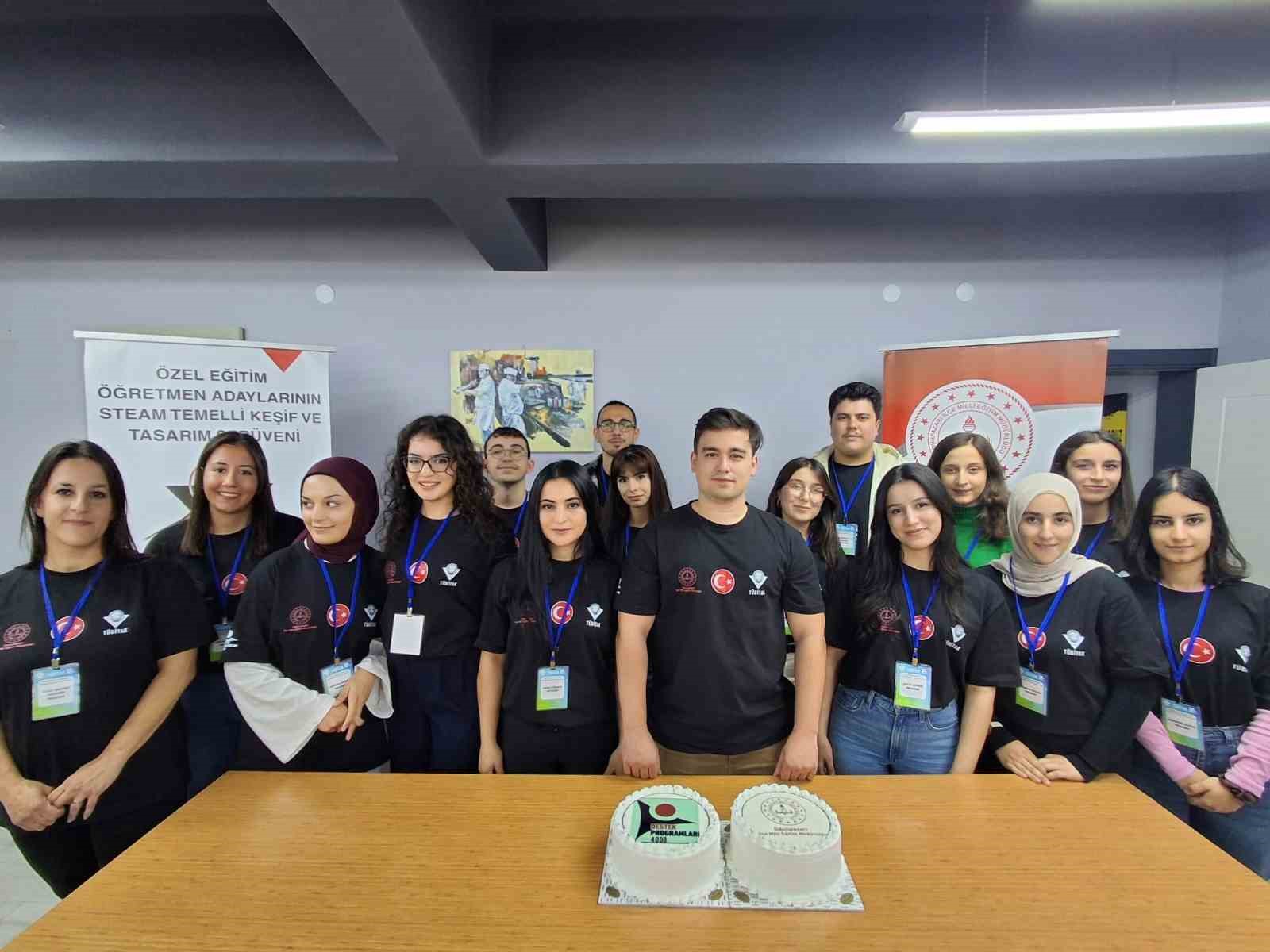 Eskişehir’de özel eğitim öğretmen adaylarından STEAM temelli keşif ve tasarım serüveni