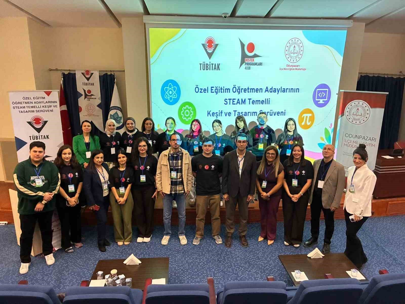 Eskişehir’de özel eğitim öğretmen adaylarından STEAM temelli keşif ve tasarım serüveni