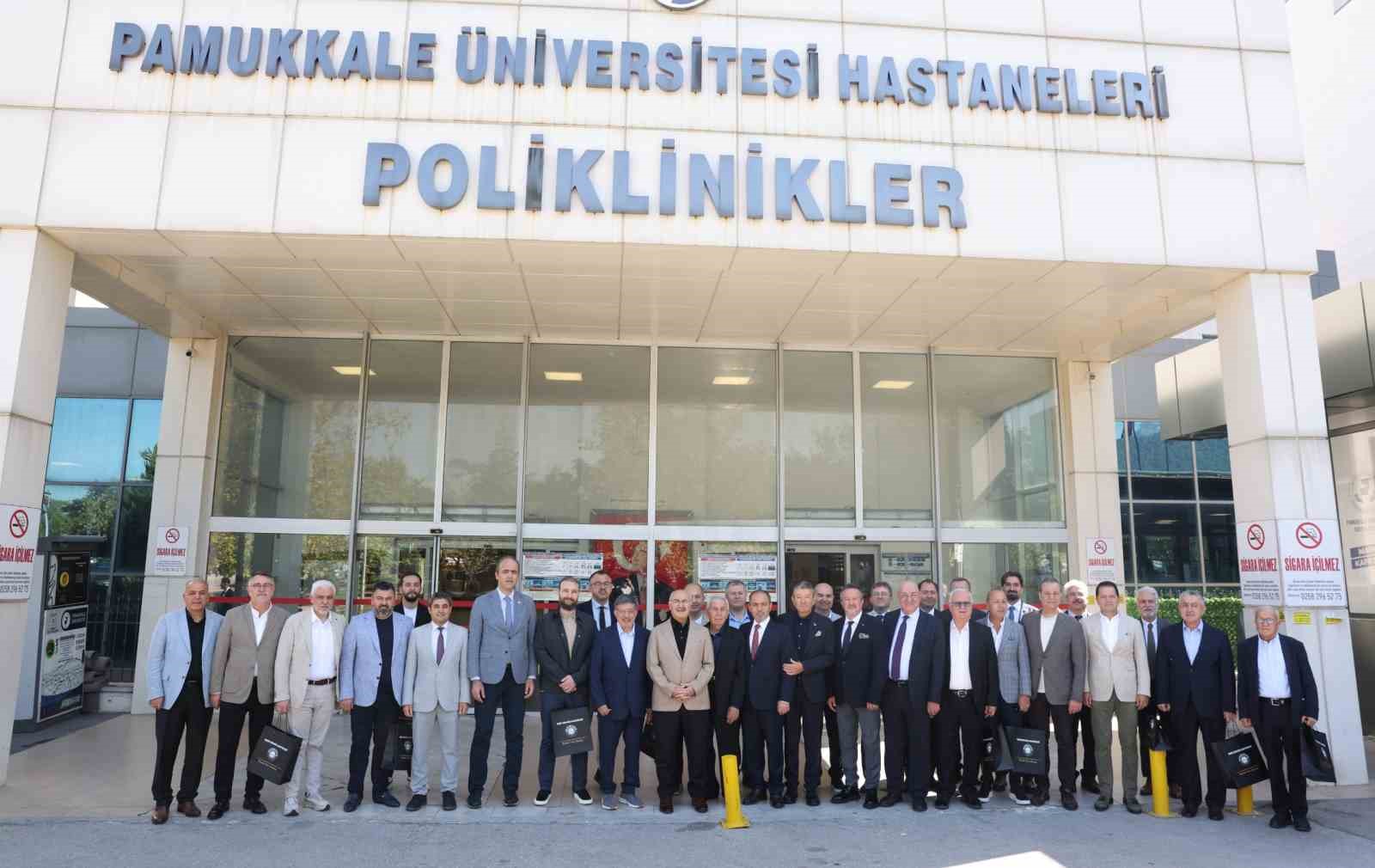 Denizli OSB VE DOSAV öncülüğünde "Sanal Anjiyo Bt Cihazı" Pamukkale Üniversitesi İnme Merkezi’nde hizmete kazandırıldı