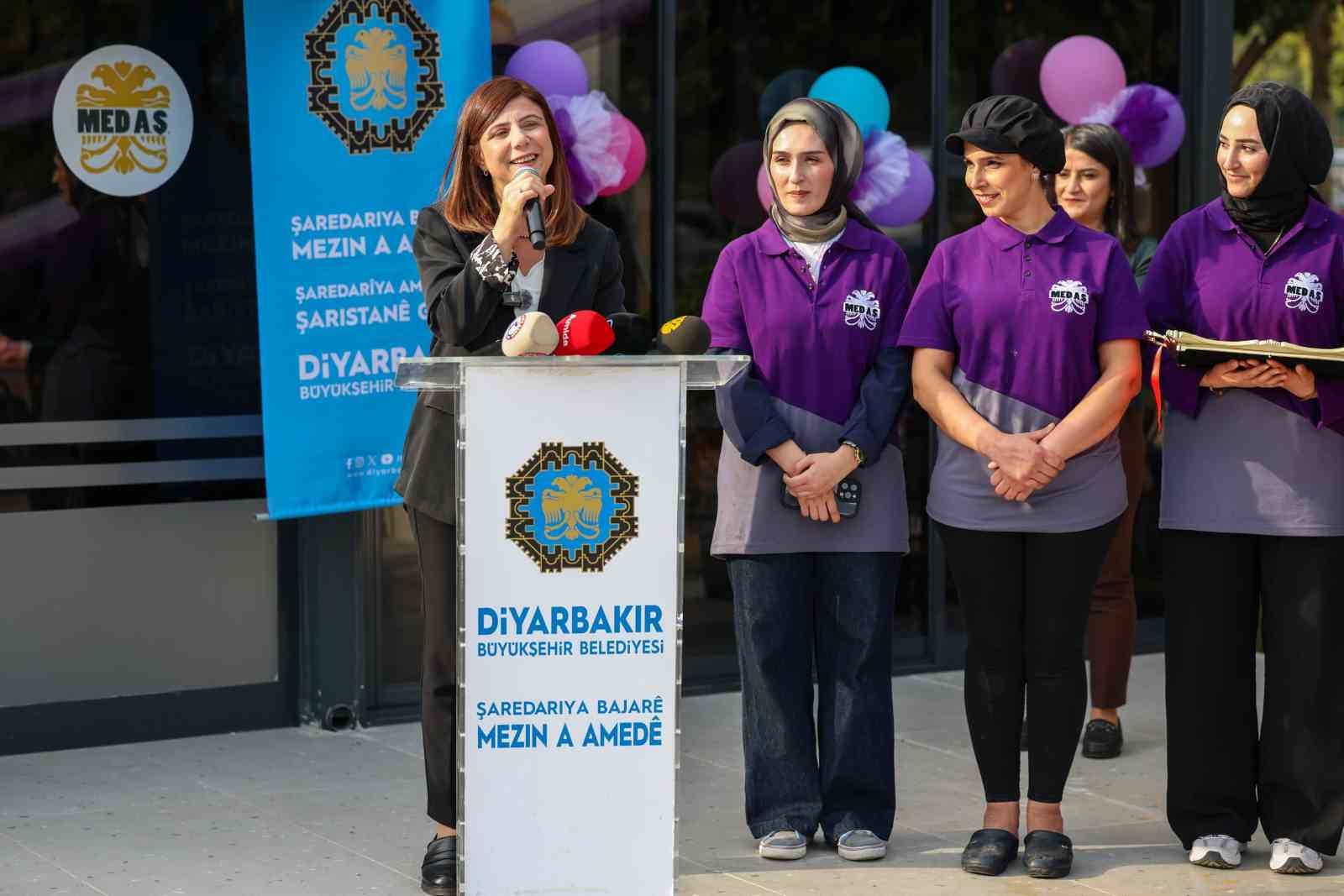 Diyarbakır’da kadınların işleteceği Hamravat Sosyal Tesisi açıldı