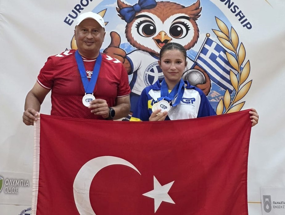 Samsunsporlu Yağmur Tosun Avrupa şampiyonu