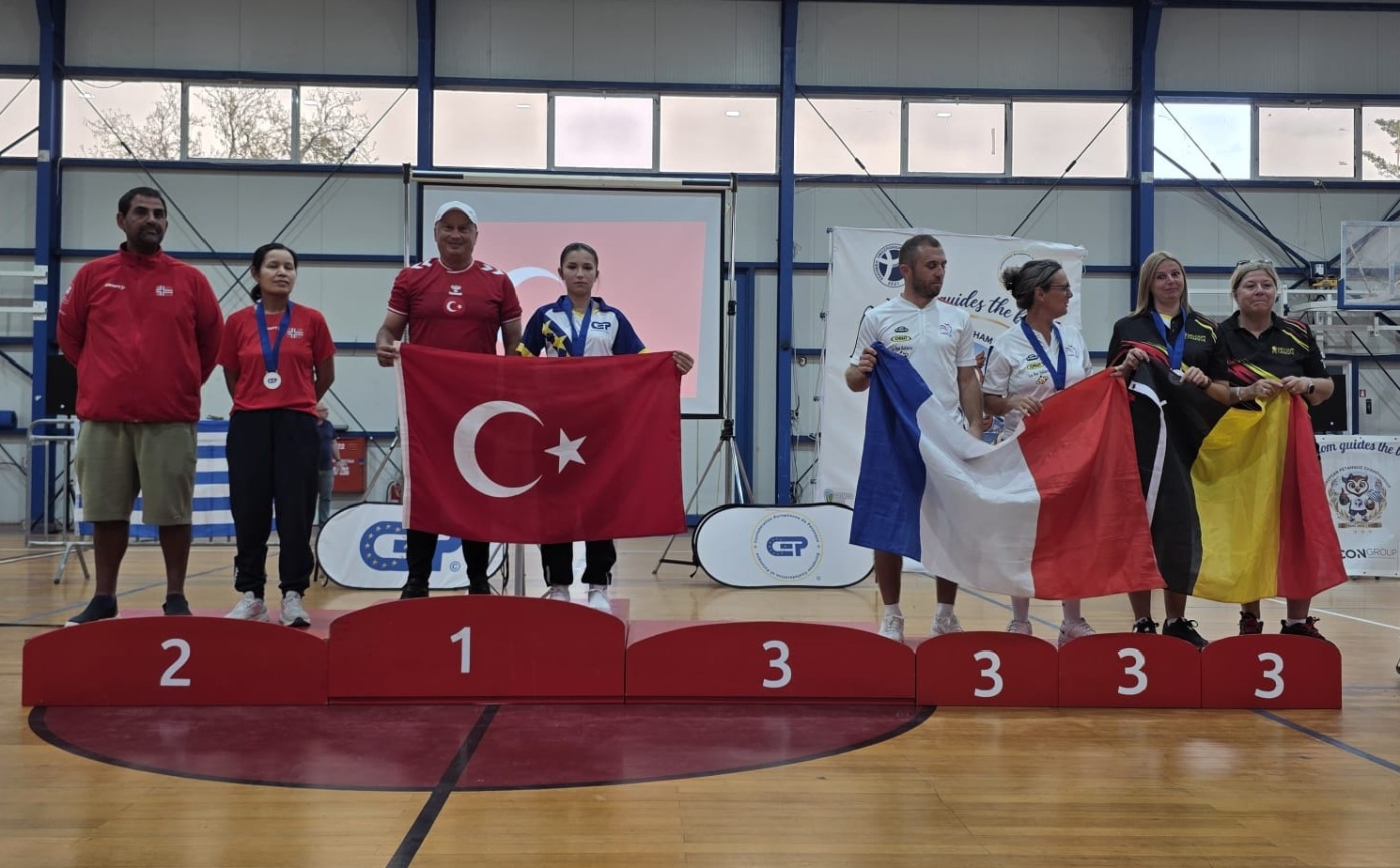 Samsunsporlu Yağmur Tosun Avrupa şampiyonu
