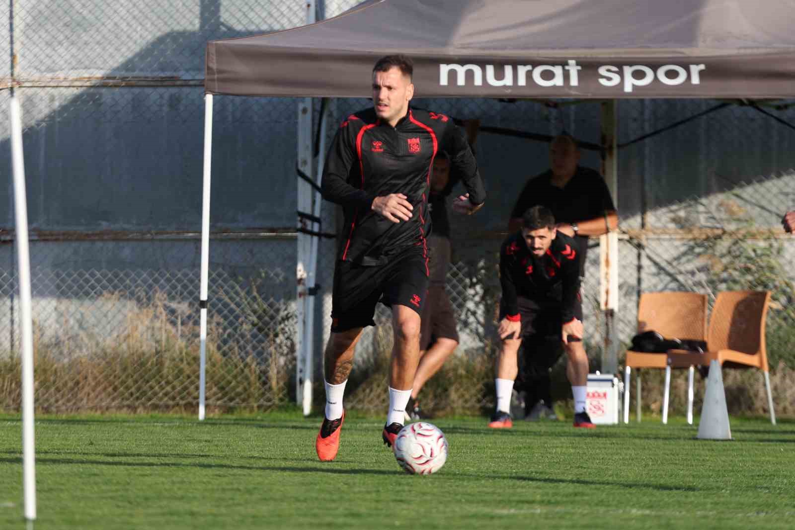 Sivasspor, Bandırmaspor maçı hazırlıklarını sürdürdü