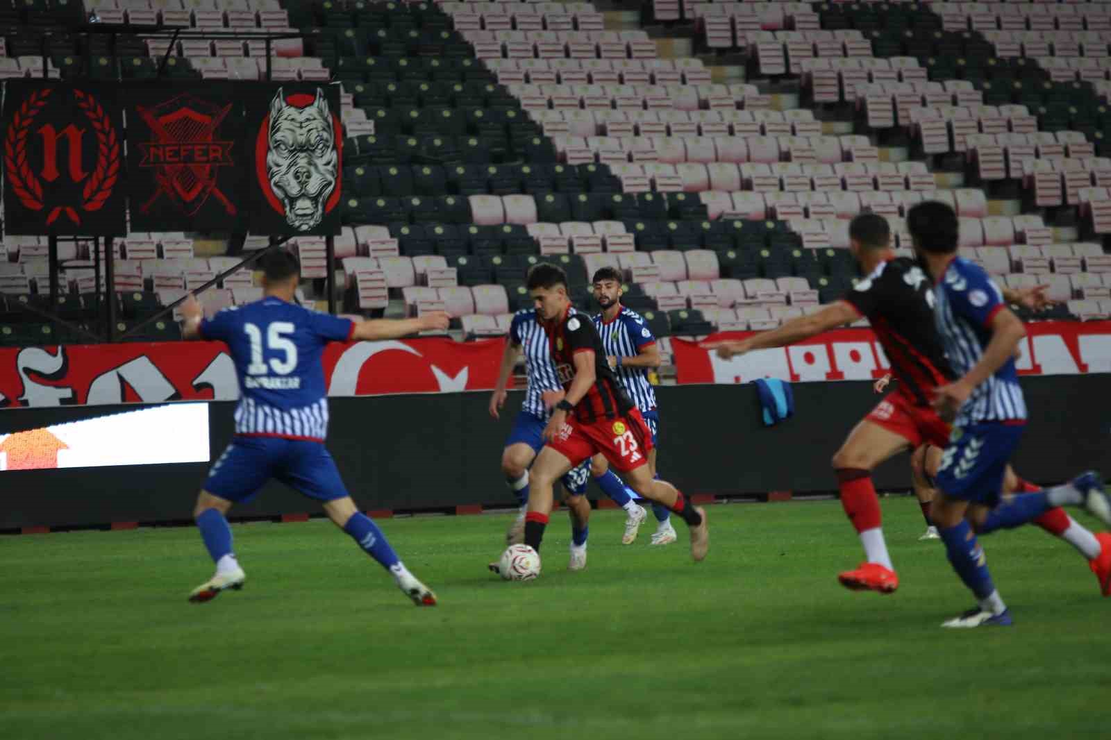 TFF 3. Lig: Eskişehirspor: 1 - Etimesgut Spor: 1