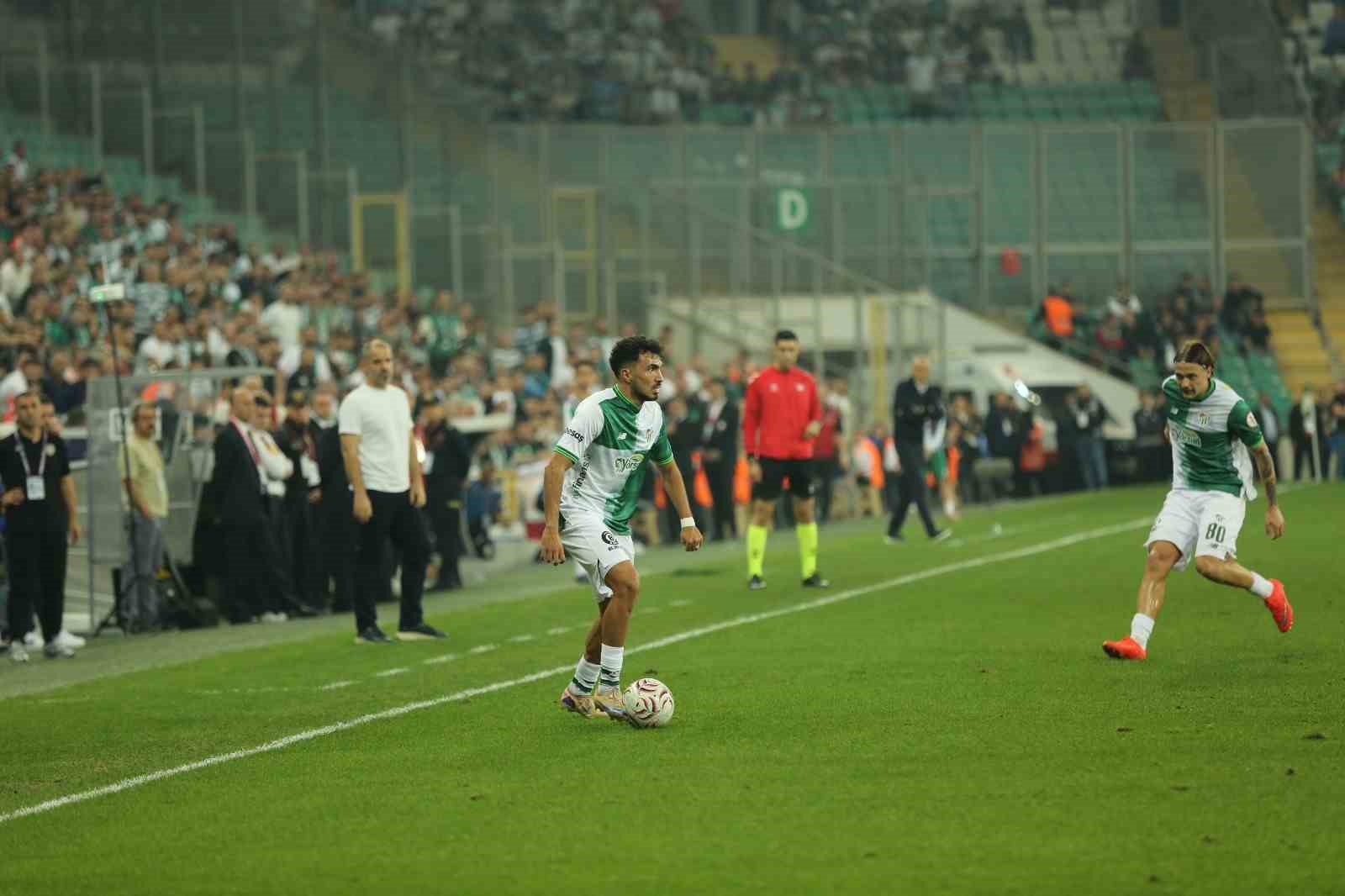 Trendyol 1. Lig: Bursaspor: 1 - Mardin 1969 Spor: 2