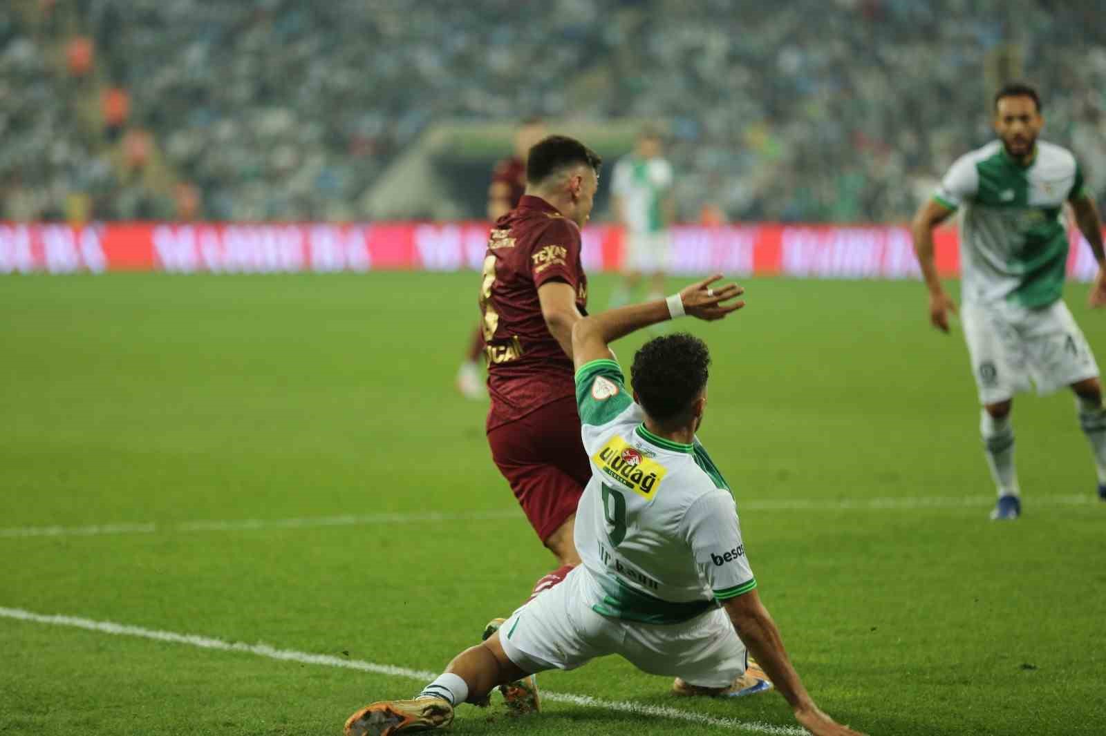 Trendyol 1. Lig: Bursaspor: 1 - Mardin 1969 Spor: 2