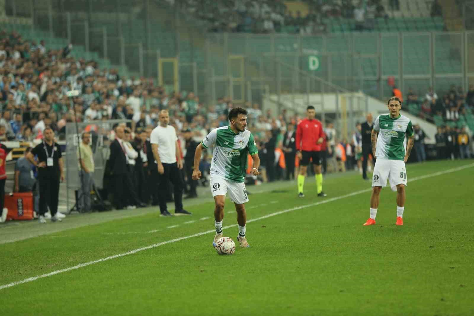 Trendyol 1. Lig: Bursaspor: 1 - Mardin 1969 Spor: 2