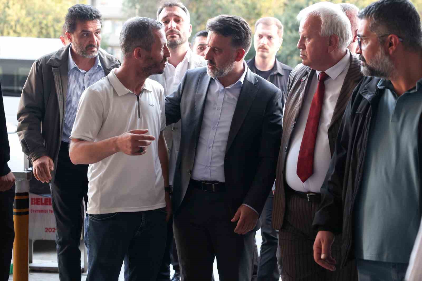 Başkan Vekili Biba acı günde vatandaşları yalnız bırakmadı