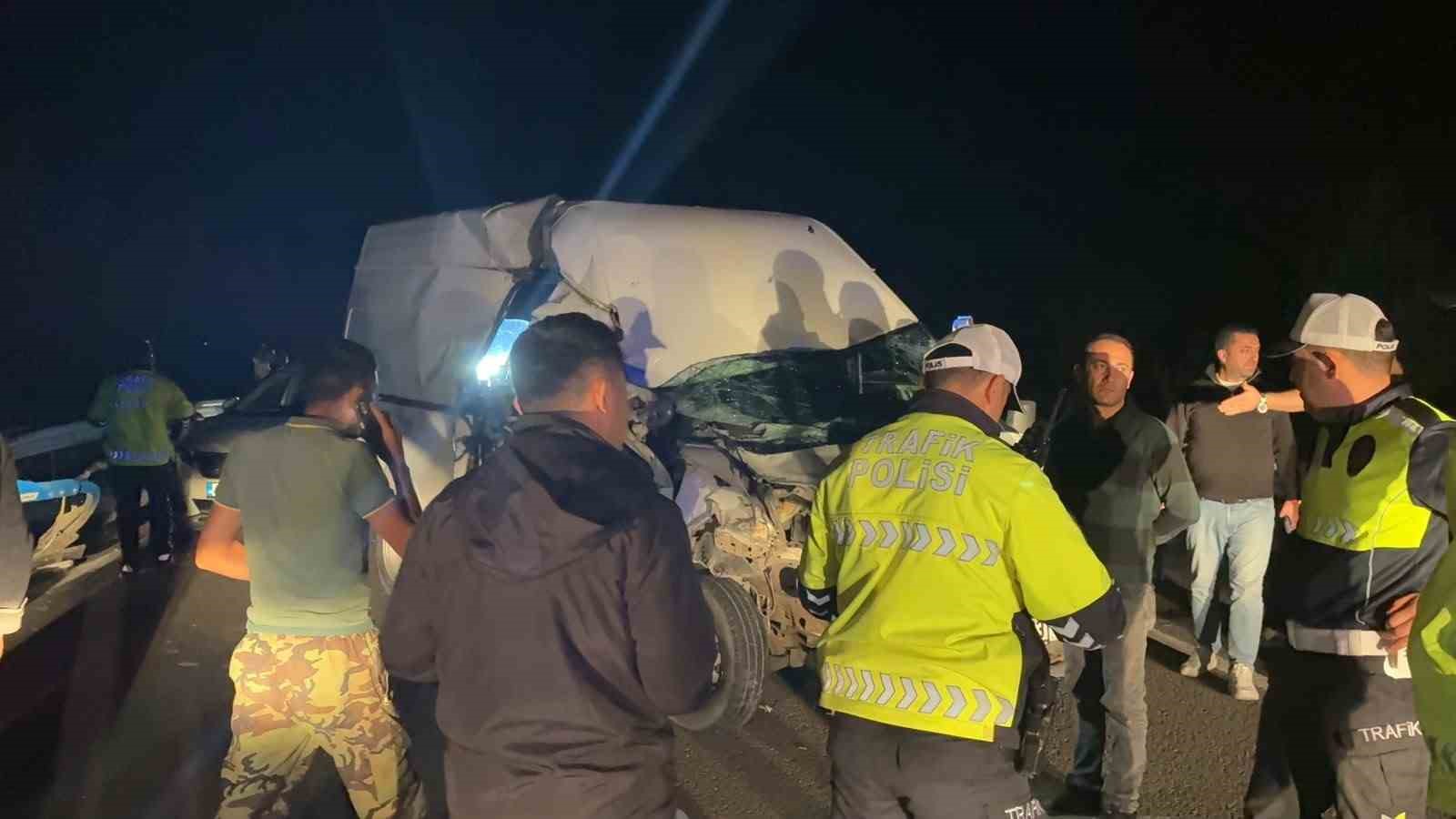 Kütahya’da zincirleme trafik kazası: 7 yaralı