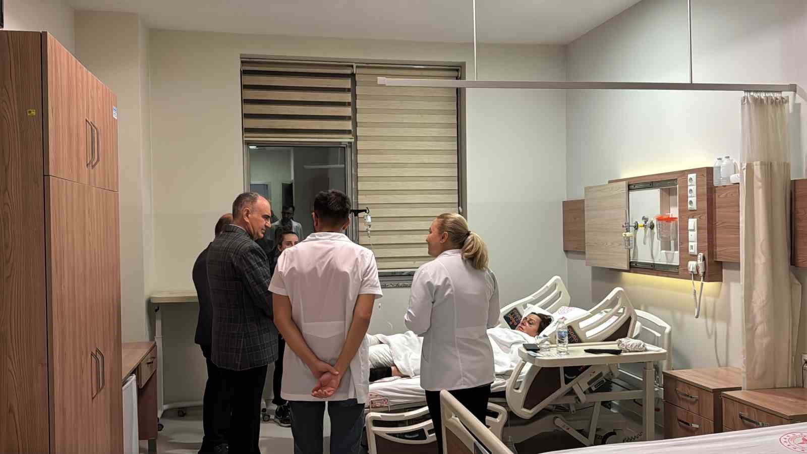 Manisa Valisi Özkan’dan yaralılara ziyaret: 13 kişi taburcu edildi