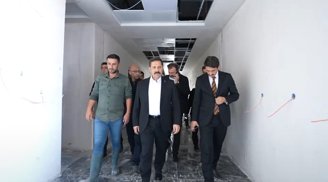 Vali Masatlı, yeni yeni hizmet binalarını inceledi