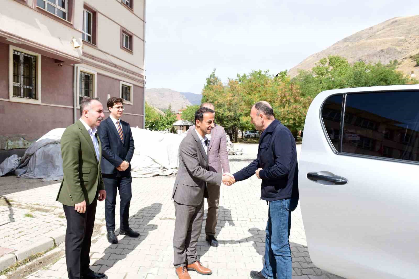 İl Milli Eğitim Müdürü Çandıroğlu’ndan Çatak’a ziyaret