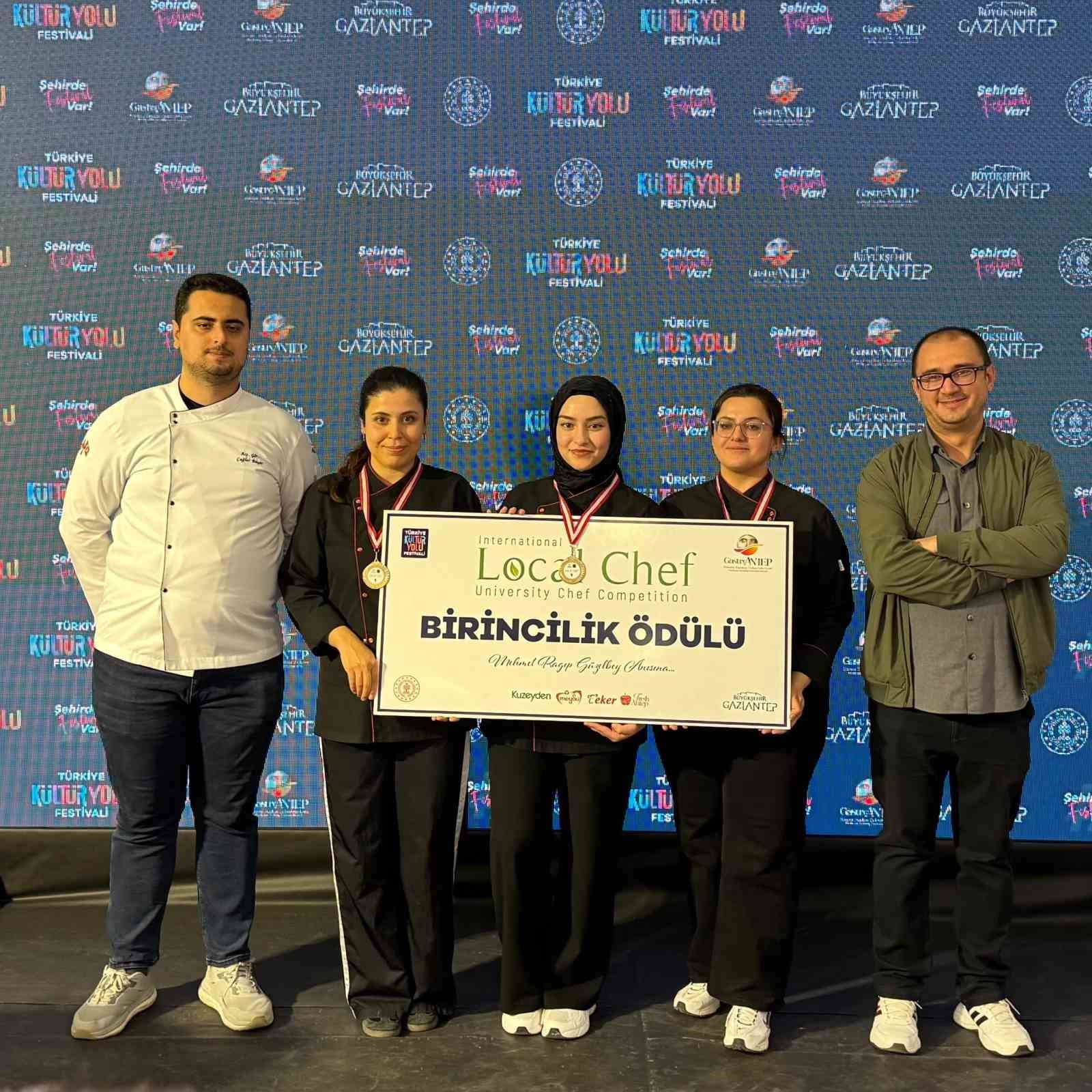 GİBTÜ’lü Genç Şefler GastroAntep 2026’da birincilik kürsüsüne çıktı