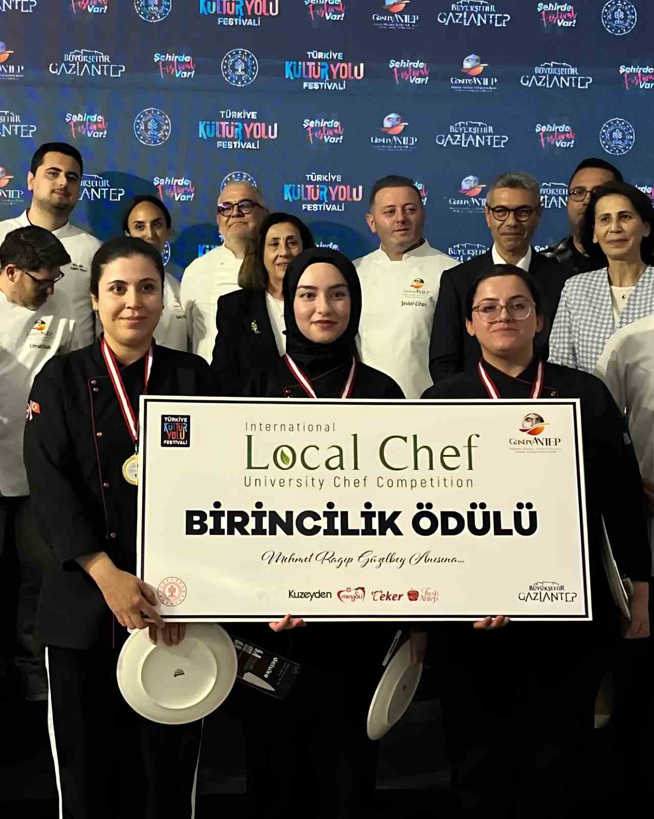 GİBTÜ’lü Genç Şefler GastroAntep 2026’da birincilik kürsüsüne çıktı
