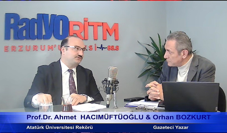 Rektör Hacımüftüoğlu, Sesli Gazete’de üniversitenin yeni hedeflerini anlattı