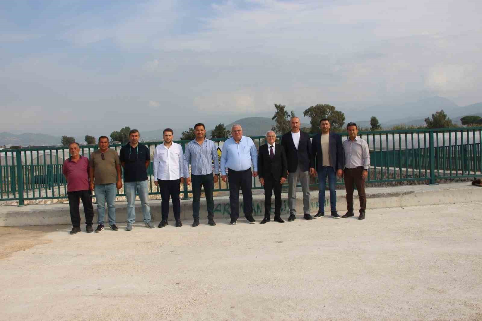 Kumluca’da sel ve taşkınlara karşı yapılan projenin yüzde 20’si tamamlandı