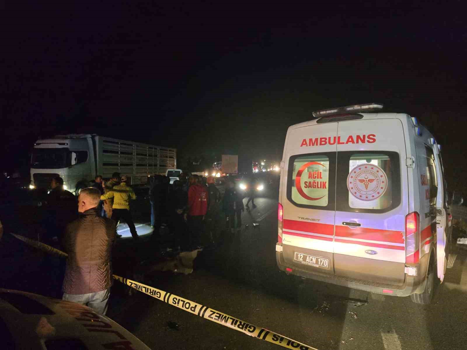 Bingöl’de otomobil bariyere çarptı: 2 ölü, 2 yaralı