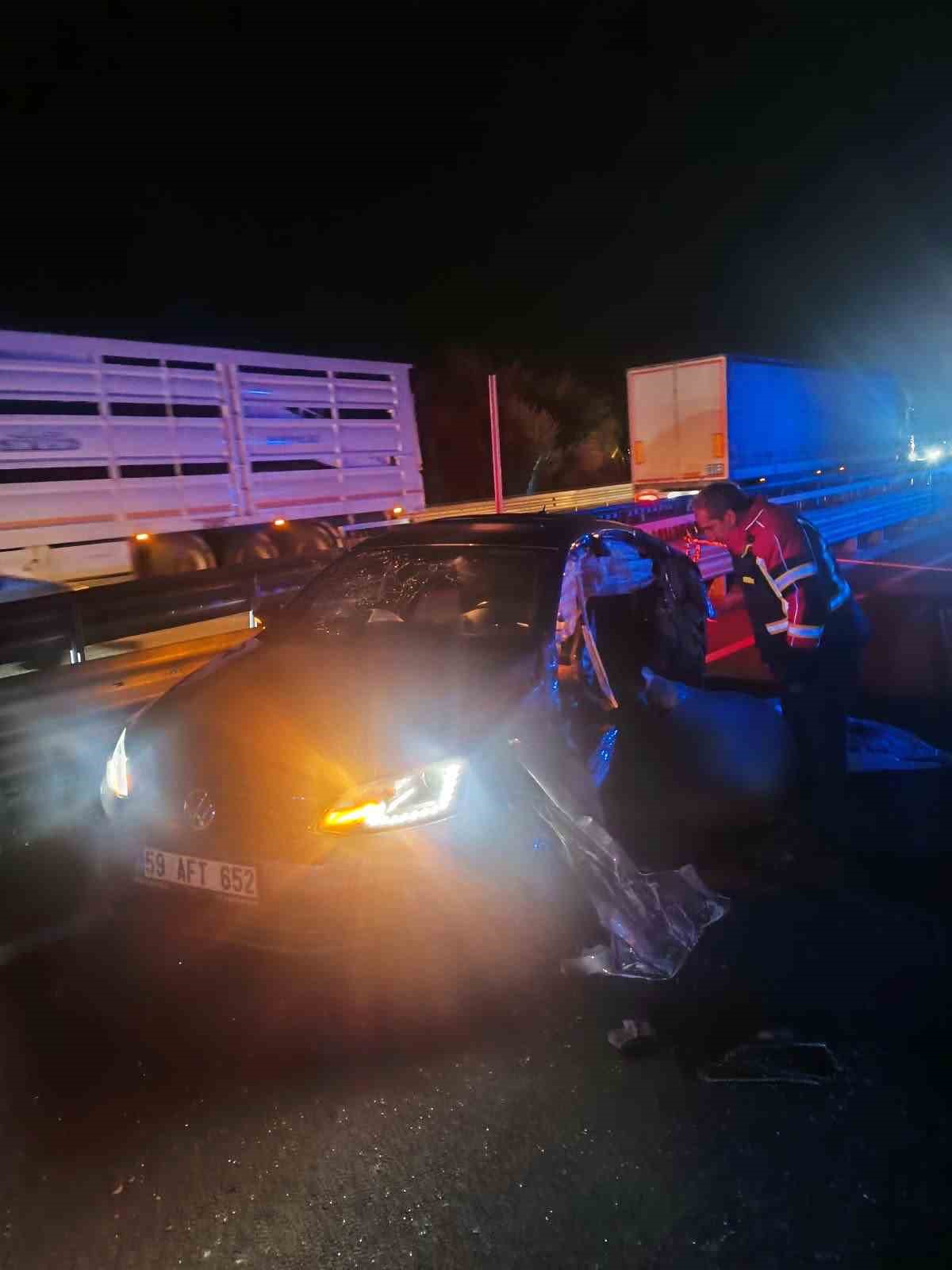 Bingöl’de otomobil bariyere çarptı: 2 ölü, 2 yaralı