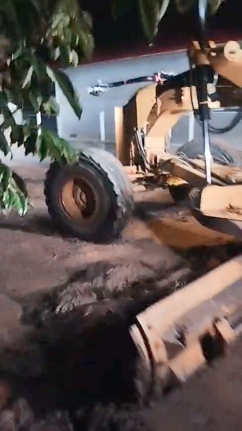 Elazığ Yurtbaşı’nda etkili olan yağışın ardından Başkan Doğan sahaya indi