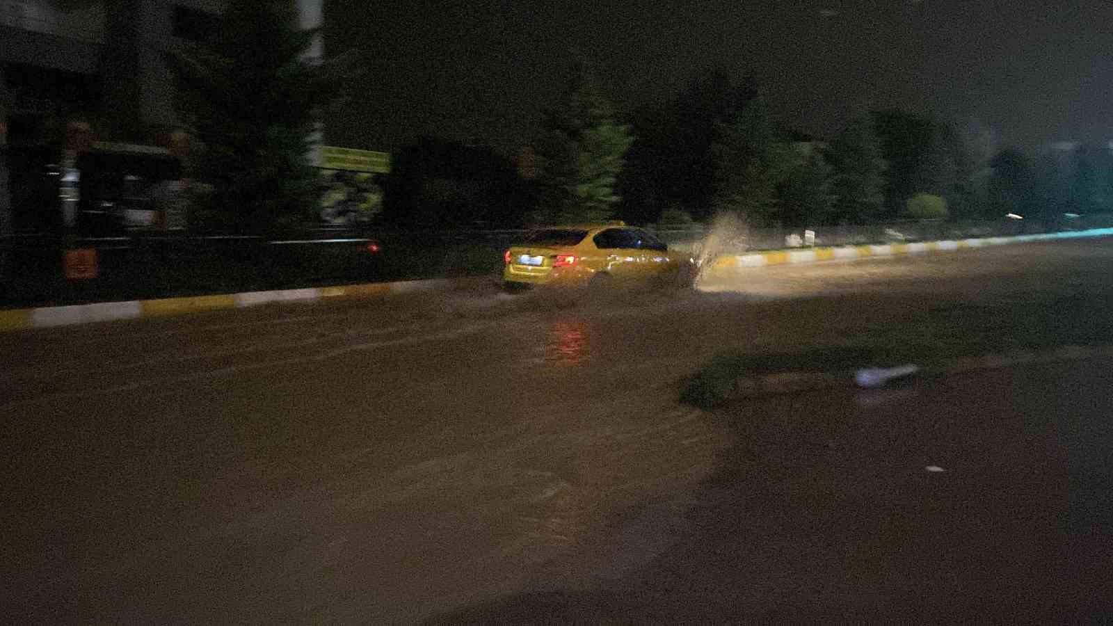 Yazıkonak göle döndü