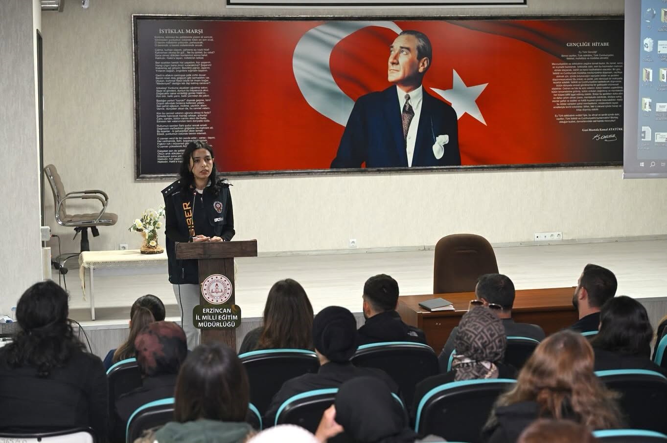 Erzincan’da okul bahçe sorumlularına eğitim verildi