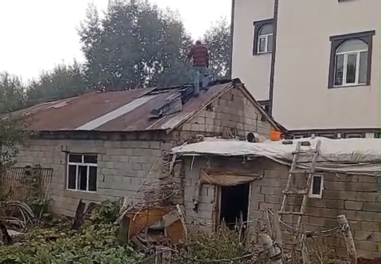 Yüksekova’da tandır evinde çıkan yangın söndürüldü