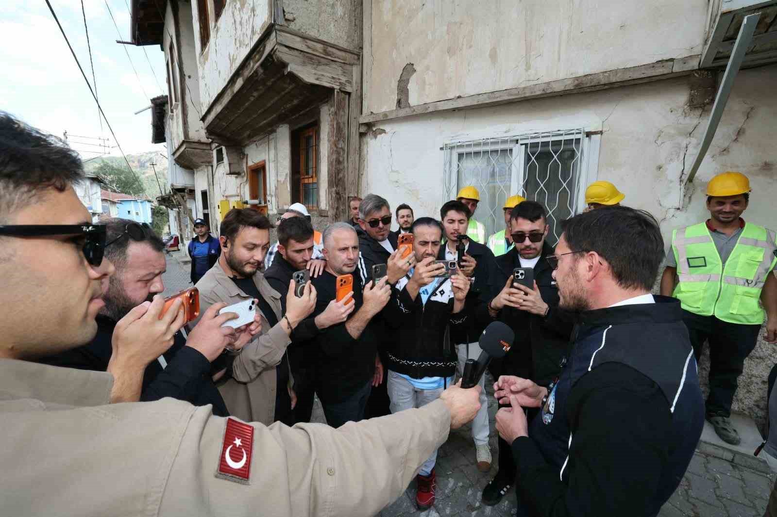 Tokat’ta kentsel dönüşüm kapsamında yıkım çalışmaları başladı