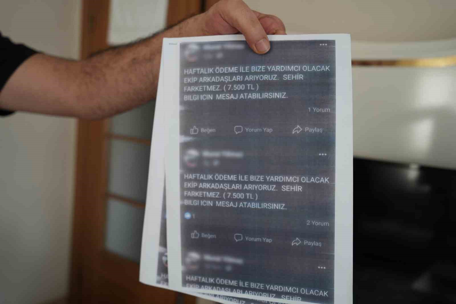 IBAN’ını kiraladı, 97 dosyayla karşı karşıya