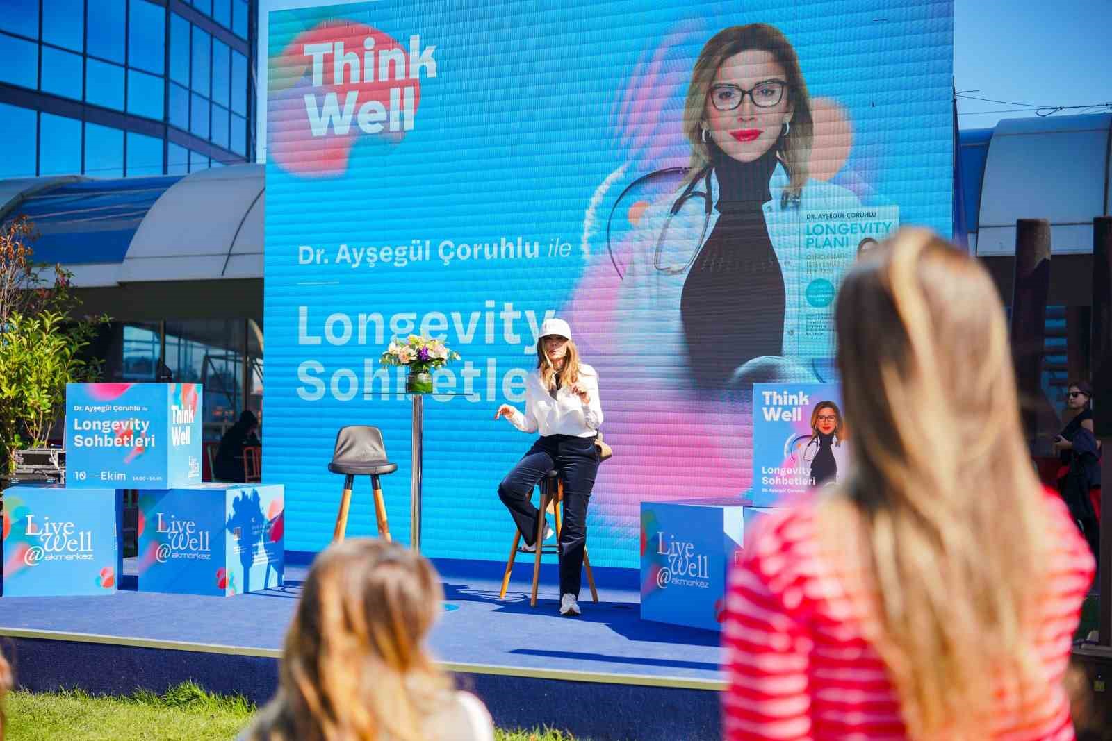 Akmerkez Live Well’de uzmanlar sağlıklı uzun yaşamı konuştu