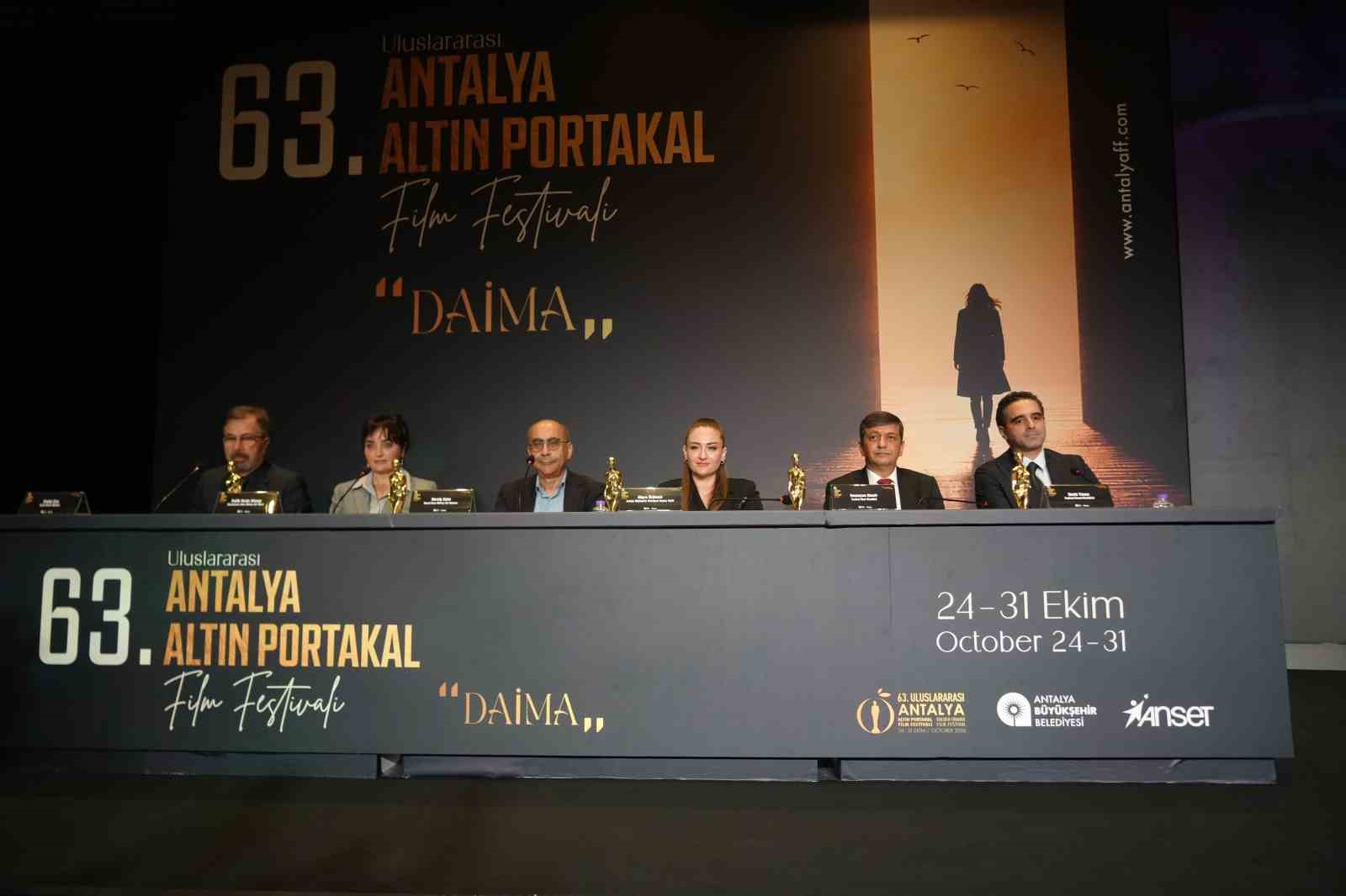Altın Portakal’da "Daima" vurgusu: "Kararlılıkla devam edeceğiz"
