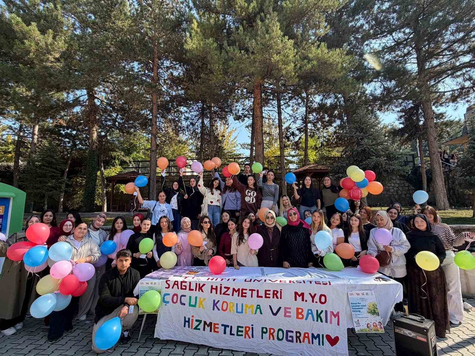 Hitit Üniversitesinden "11 Ekim Dünya Kız Çocukları Günü" etkinliği