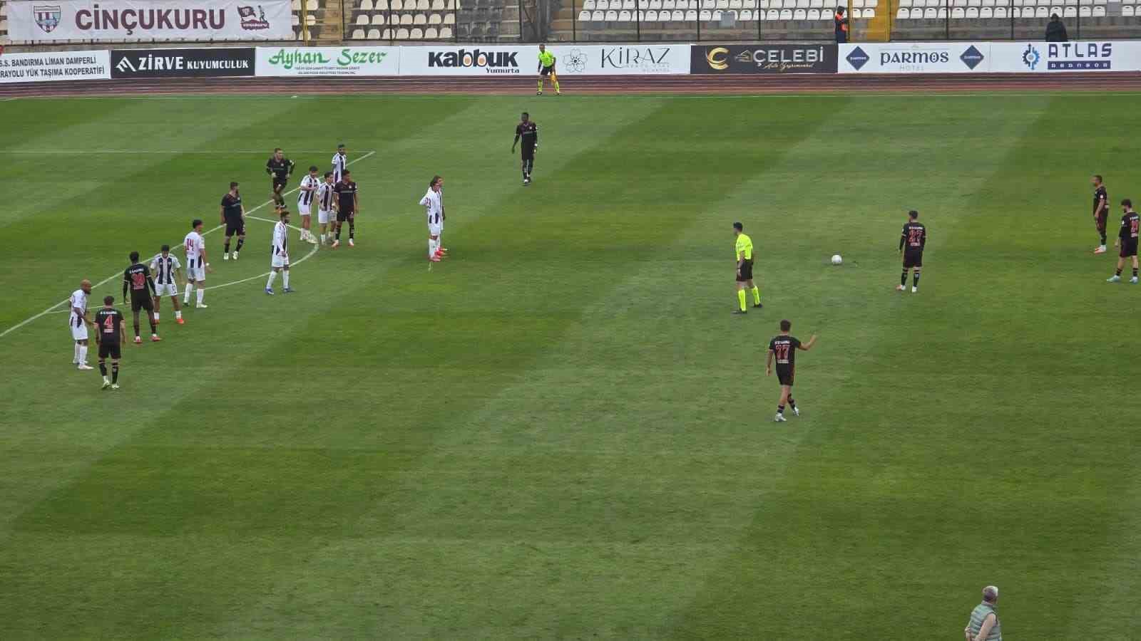 Trendyol 1. Lig: Bandırmaspor: 1 - Sivasspor: 1
