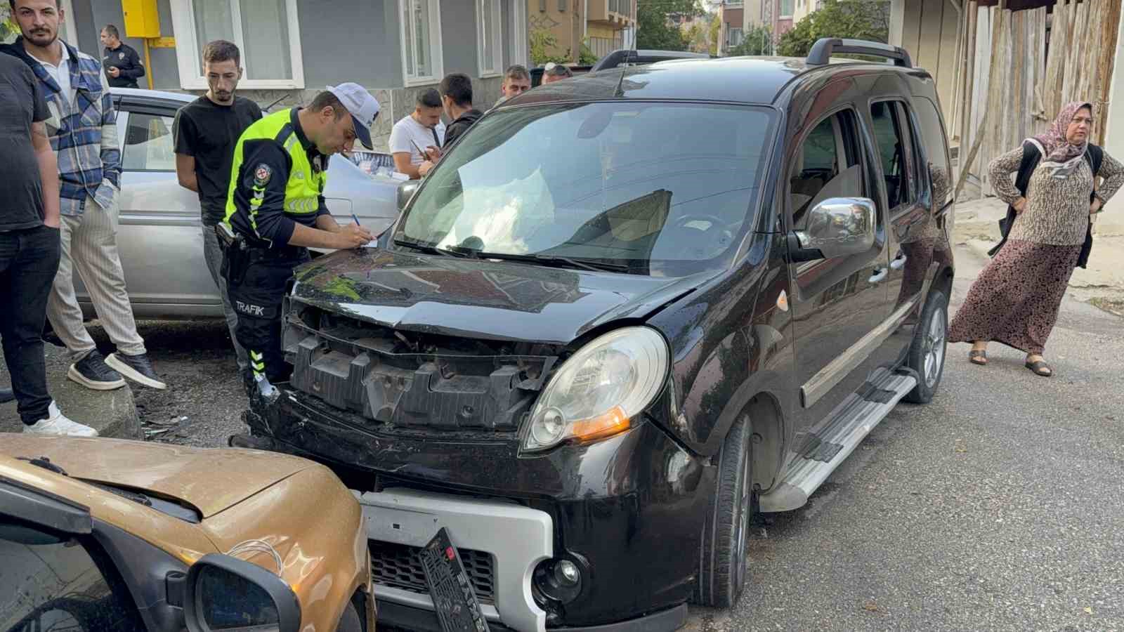 Samsun’da 4 araçlı zincirleme kaza