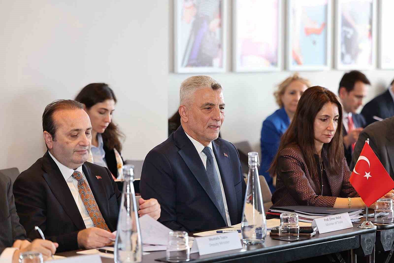 Ticaret Bakanı Bolat Belçika’da