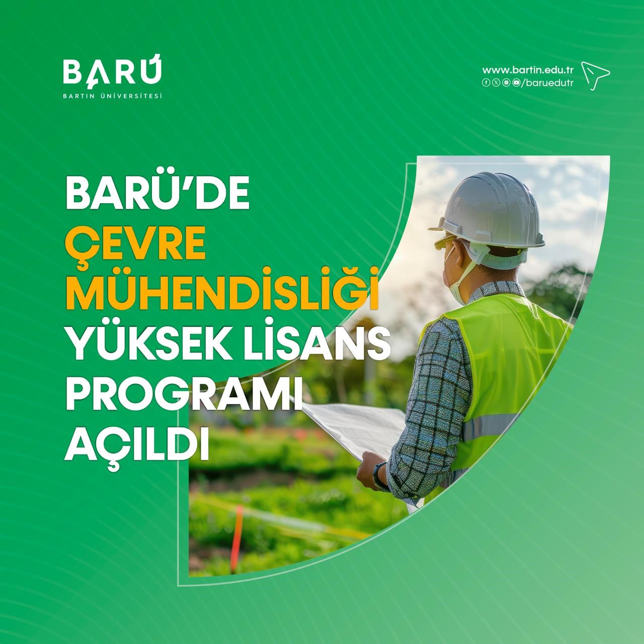 BARÜ’de Çevre Mühendisliği yüksek lisans programı açıldı