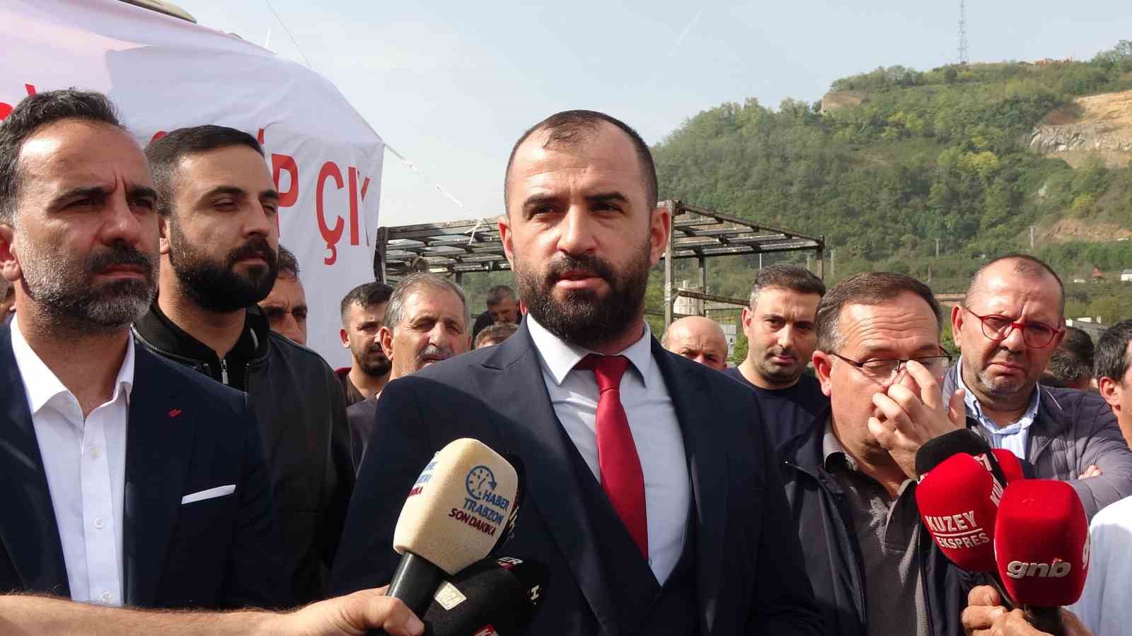 Trabzon’da kömürcülerden çağrı: "Bize herhangi bir yer gösterilmedi"