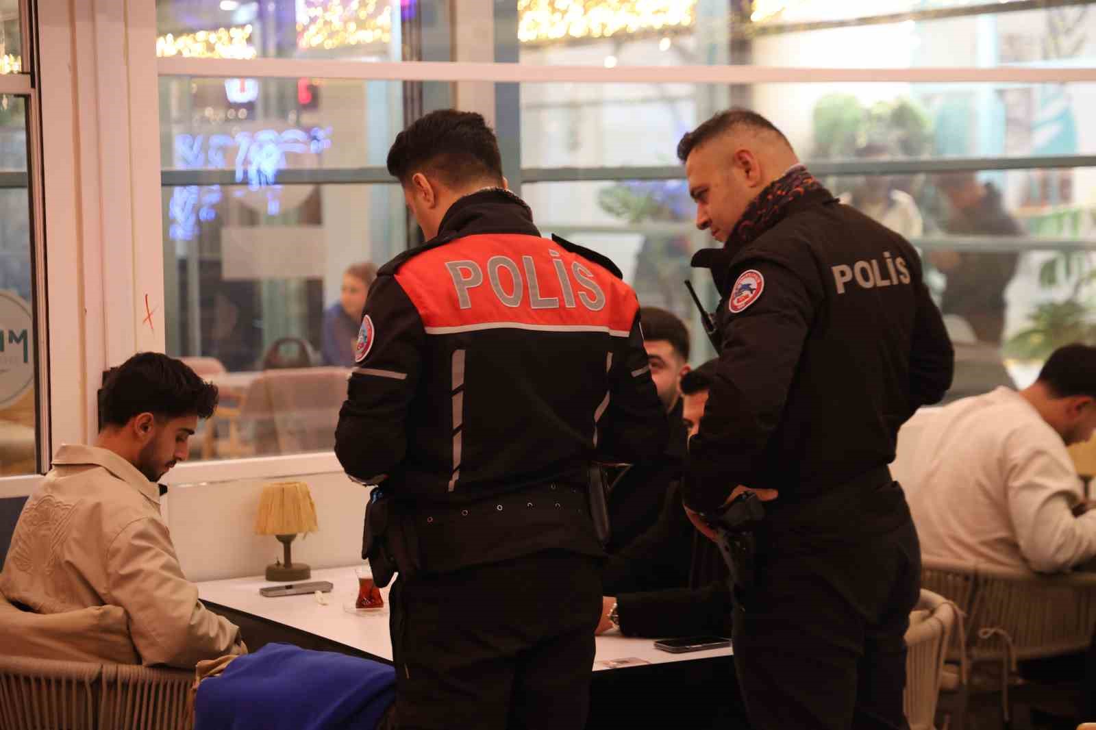 Elazığ’da öğrencilerin yoğun olduğu alanlar denetlendi