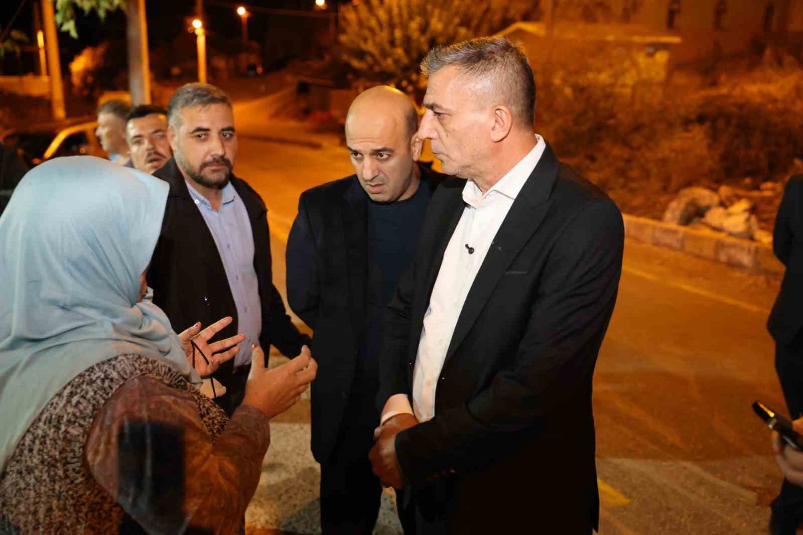 Başkan Şimşek talepleri yerinde dinledi
