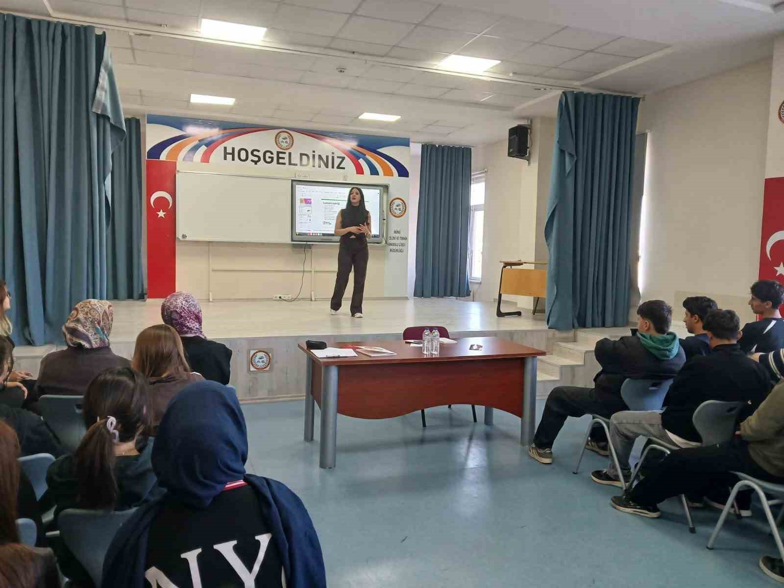 İnönü’de veli ve öğrencilere yönelik farkındalık eğitimi